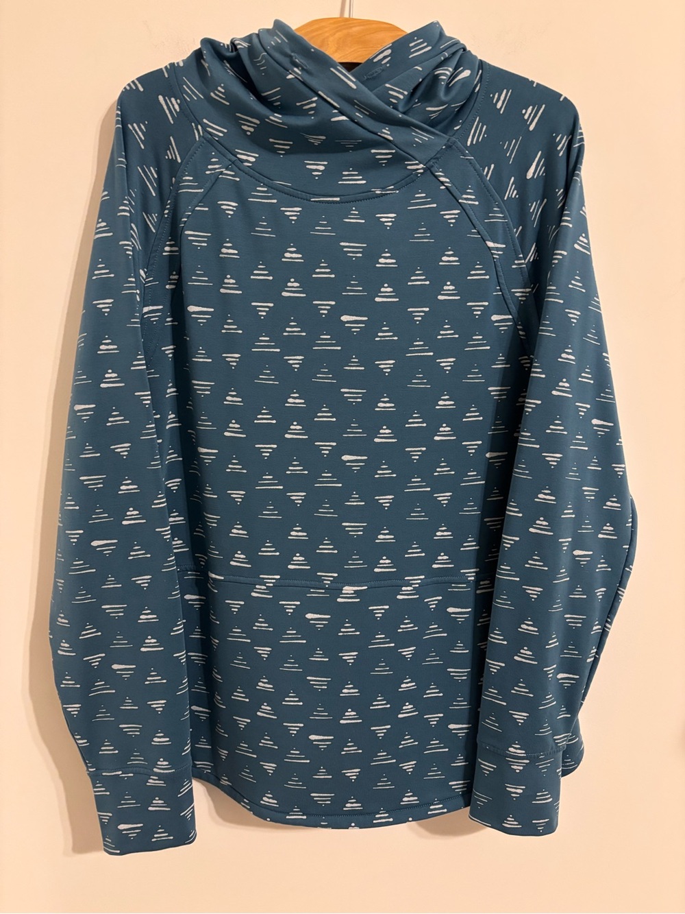 Title Nine Manresa Mikado Pattern Hoodie